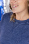 IN STOCK Vintage Wash Pocket Pullover - Nautical Navy