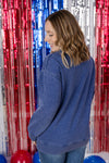 IN STOCK Vintage Wash Pocket Pullover - Nautical Navy
