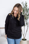 IN STOCK Mia Scuba Halfzip - Black
