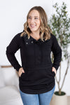IN STOCK Mia Scuba Halfzip - Black