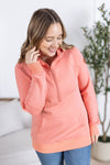 IN STOCK Scuba HalfZip Hoodie - Coral