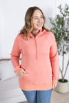 IN STOCK Scuba HalfZip Hoodie - Coral