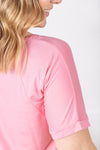 IN STOCK Bamboo V Neck Tee - Rose
