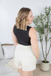 IN STOCK Libby Linen Shorts - Cream