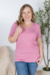 IN STOCK Sophie Pocket Tee - Rose