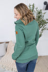 IN STOCK Quinn ZipUp Cowl - Fern