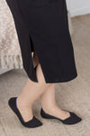 IN STOCK Gracelynn Midi Dress - Black
