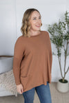 IN STOCK Naomi Pocket Sweater - Latte