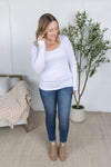 IN STOCK Alyssa Long Sleeve Top - White
