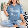 Dog snuggling shirt