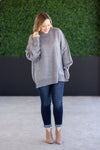 IN STOCK Aurora Cozy Sweater - Grey