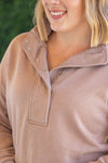 IN STOCK Jesse Vintage Wash Snap Pullover - Tan