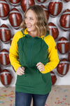 IN STOCK GameDay Halfzip Hoodie - Green Bay