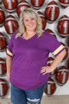 IN STOCK GameDay Tessa Short Sleeve Top - Minnesota