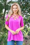 Electric Orchid Tee