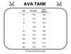 IN STOCK Ava Tank - Black