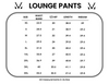 IN STOCK Lounge Pants - Midnight Bats
