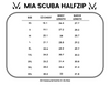 IN STOCK Mia Scuba Halfzip - Black