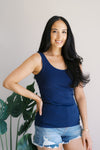 Navy Timeless Basics Tank