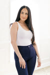 White Timeless Basics Tank