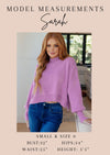 I Do It Better Stepped Hem Top