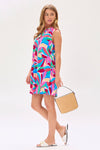 Dear Scarlett Lizzy Tank Dress in RoyalMulti