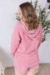 IN STOCK Vintage Wash Beach Hoodie - Dusty Pink
