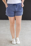 IN STOCK French Terry Stevie Shorts - Nautical Navy