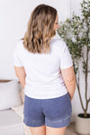 IN STOCK French Terry Stevie Shorts - Nautical Navy