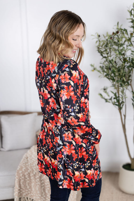 IN STOCK Classic Cardigan - Sunset Floral