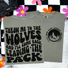  Throw me to the wolves comfort colors Tshirt