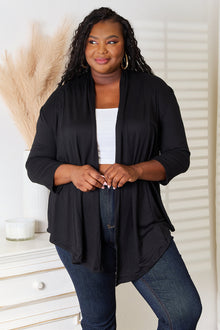  Culture Code Full Size Open Front Cardigan
