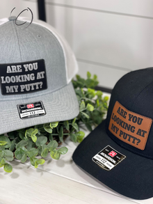  Adult Are You Looking At My Putt Patch Snapback Hat