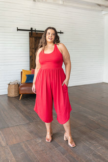  Good Idea Jumpsuit in Red