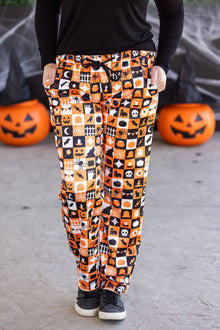  IN STOCK Lounge Pants - Trick-Or-Treat Checkered