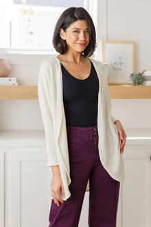  How's It Going Open Front Cardigan