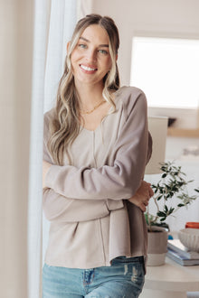  Less Conversation V-Neck Top