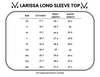 IN STOCK Larissa Long Sleeve - White