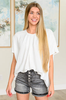  Mild Moments Pleat Detail Top