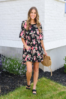  Tell Me Amore Floral Dress
