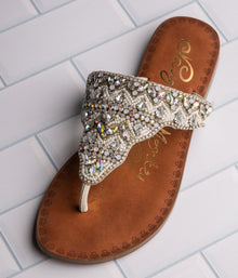  Loving U Sandals in White