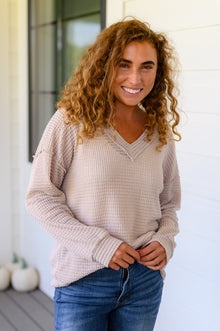  Calm In The Chaos V-Neck Sweater