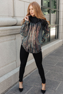  Too Glitz to Glam Button Up Shirt