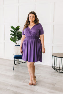  Miss Independent V-Neck Dress