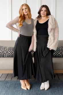  Timeless Tale Maxi Skirt in Black