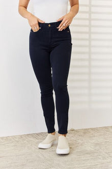  Judy Blue Full Size Garment Dyed Tummy Control Skinny Jeans