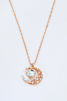  Where It All Began Moon Pendant Necklace