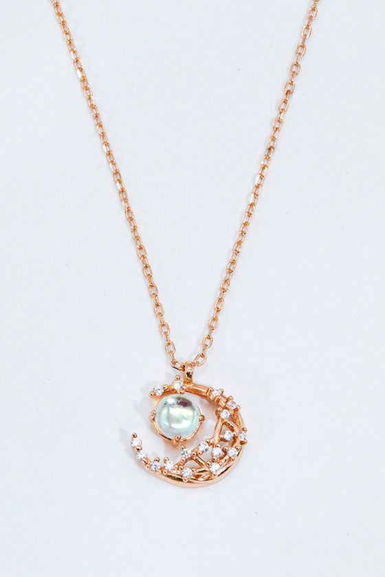 Where It All Began Moon Pendant Necklace