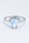 925 Sterling Silver Moonstone Ring